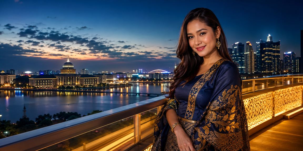 Suasana permainan kasino popular s1000rr di Putrajaya dengan pemain berbaju batik